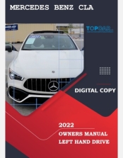 MERCEDES BENZ CLA 2022  OWNERS MANUAL